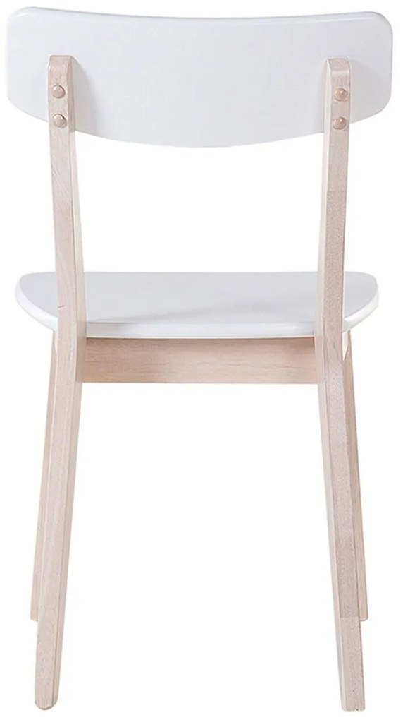 Set 2 buc. scaune sufragerie Salmos (alb). 1035610
