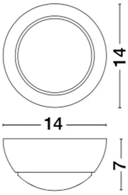 Aplica LED ambientala, ajustabila ODIN neagra NVL-910162