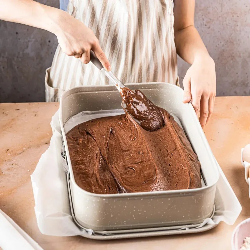 Kinghoff KH 1978, 39x29x7.5 cm, finisaj marmură, bej