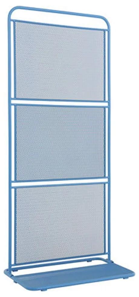 Paravan metalic pentru balcon ADDU MWH, 180 x 80 cm, albastru