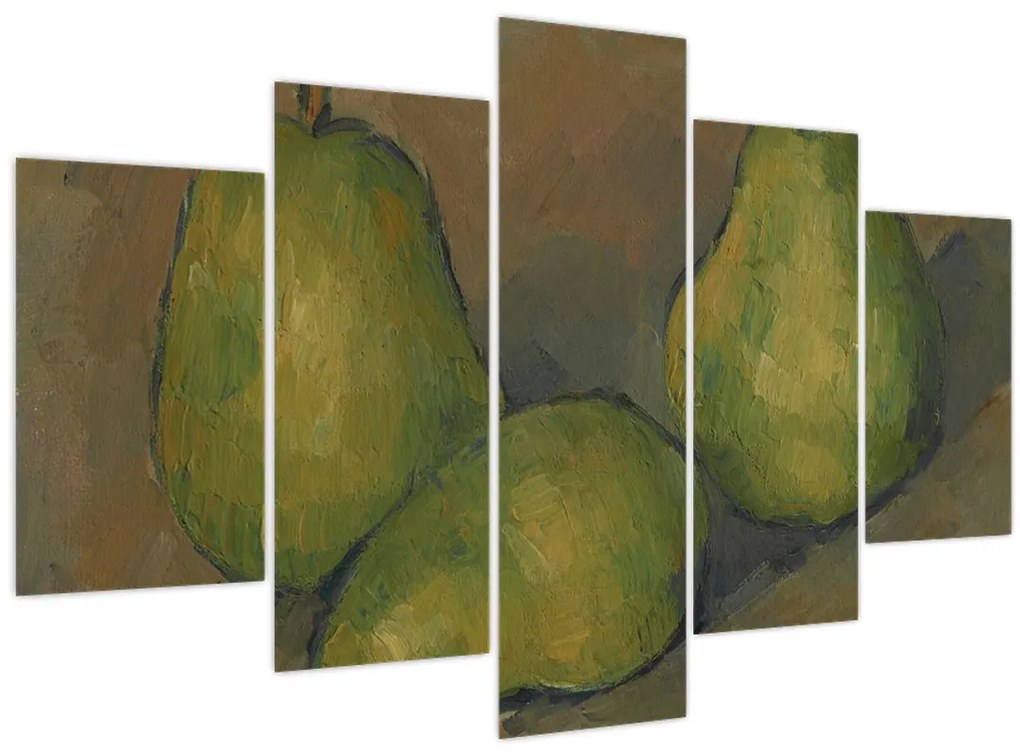 Tablou - Paul Cézanne, Three Pears, reproducere (150x105 cm)