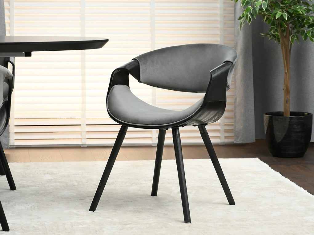 Scaun Bjorn K (gri + negru). 1110940