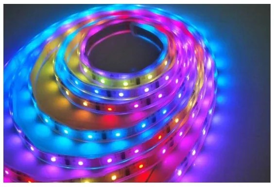 Bandă LED cu telecomandă 7,2W/12V 3m Solight WM55