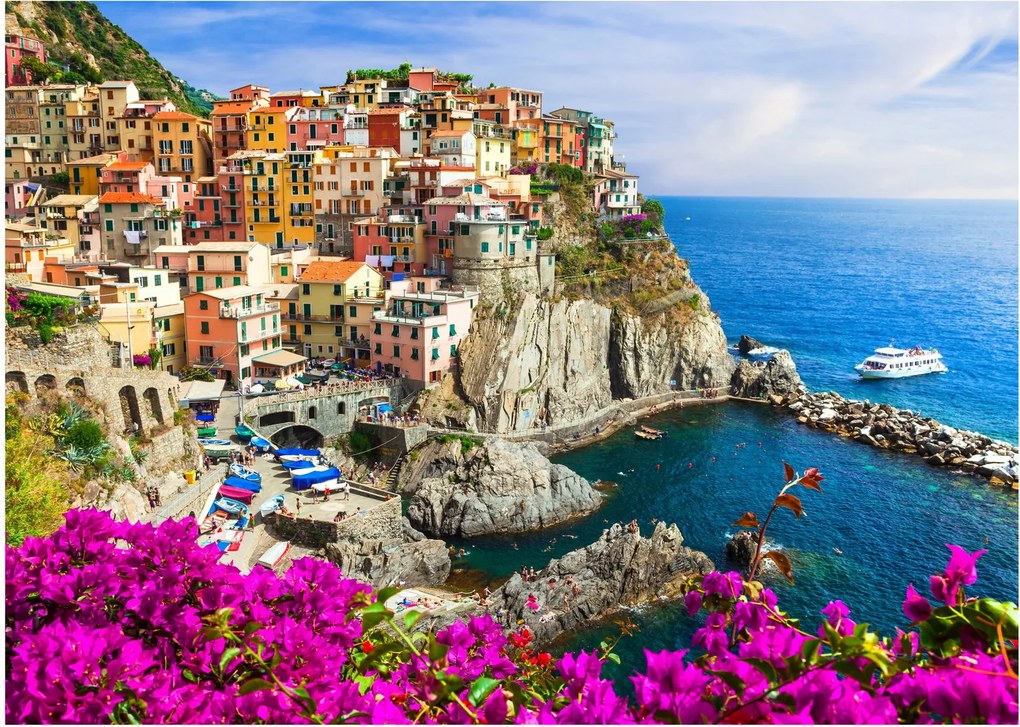 Tablou - Satul italian Manarola (70x50 cm)