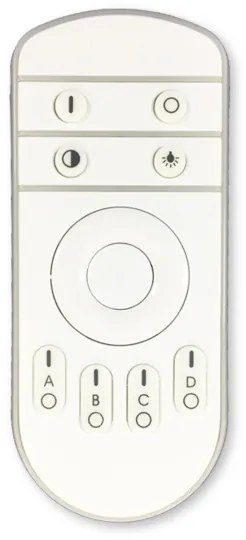 Lustră LED aplicată dimabilă LED/50W/230V 3000-6500K albă Top Light + telecomandă