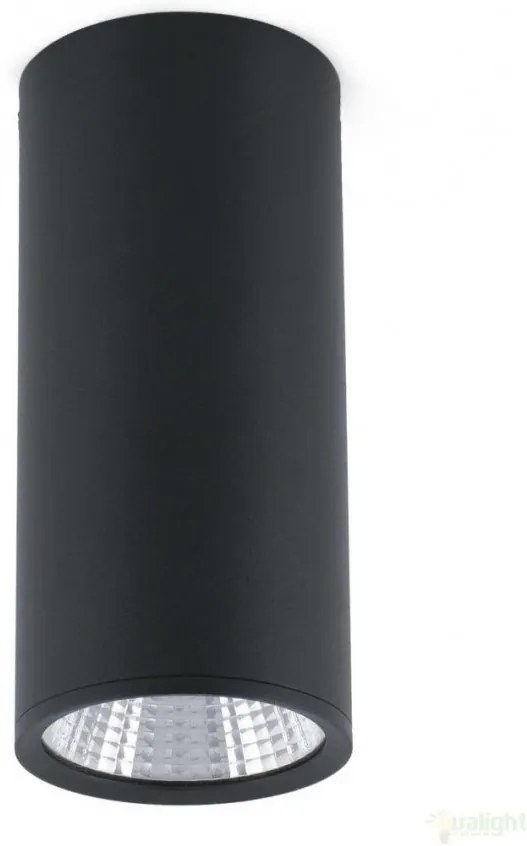 Plafonier, spot negru cu iluminat LED, REL-P 64199