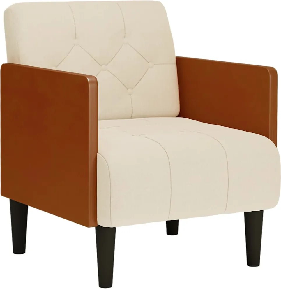 vidaXL Canapea Scaun cu cotiere, 55 cm, in