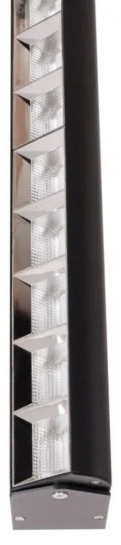 Plafoniera liniara LED Flex negru 115cm