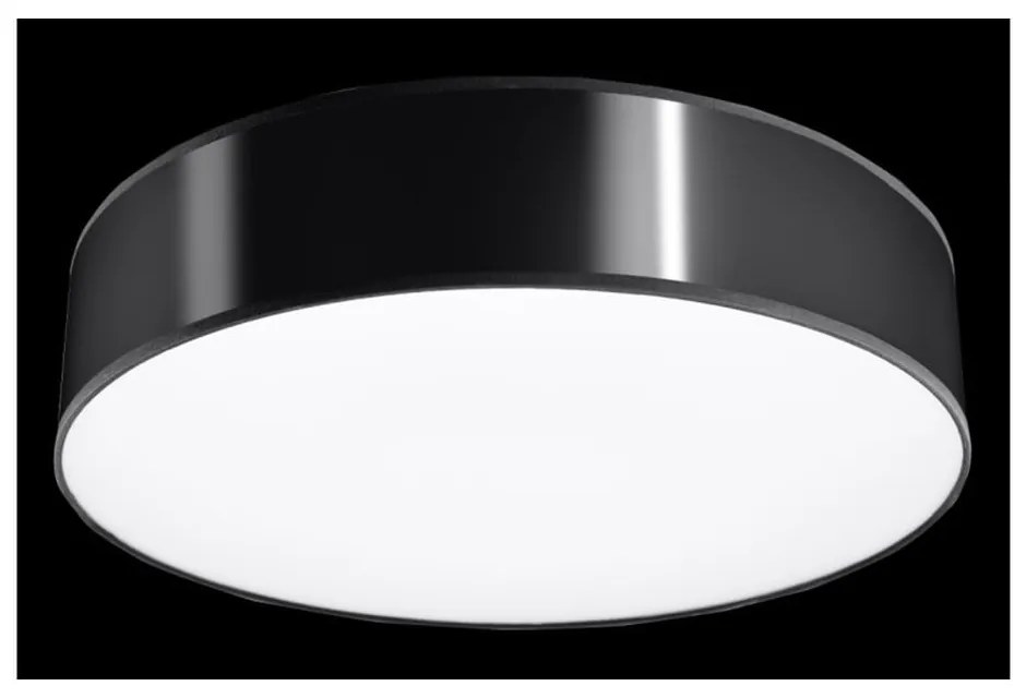 Plafonieră Sollux Atis Ceiling, negru