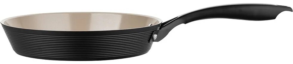 Florina Tigaie din aluminiu Carina Black 24 cm, diam. 24 cm