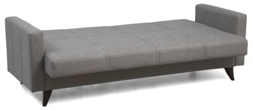 Canapea extensibilă KORFU, 3 locuri, gri deschis