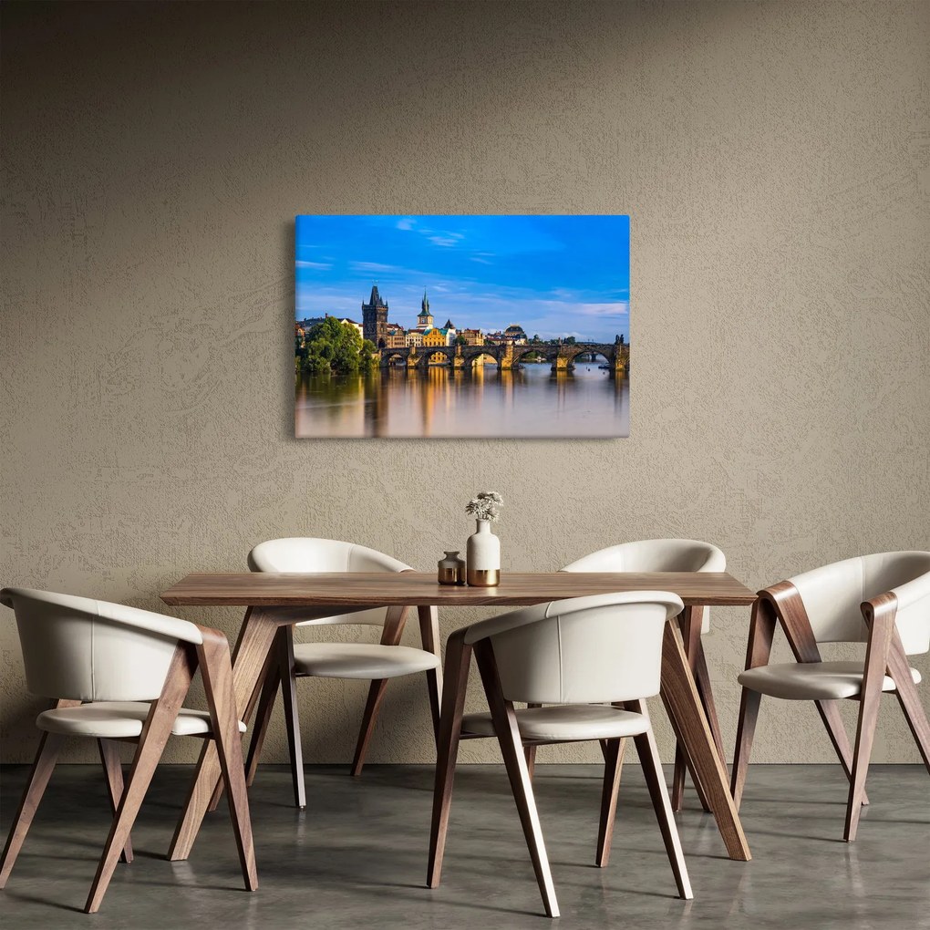 Tablou cu podul Carol (90x60 cm)