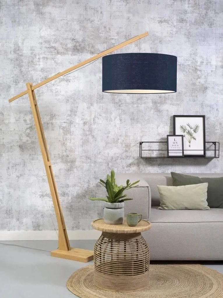Lampadar eco din bambus Montblanc 6030 natur/ blue denim
