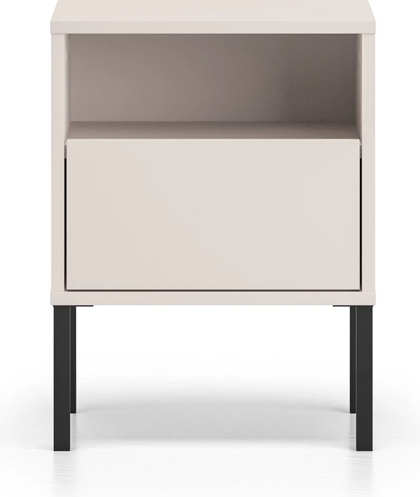 Noptieră cu sertar Harmona 40 cm - cașmir