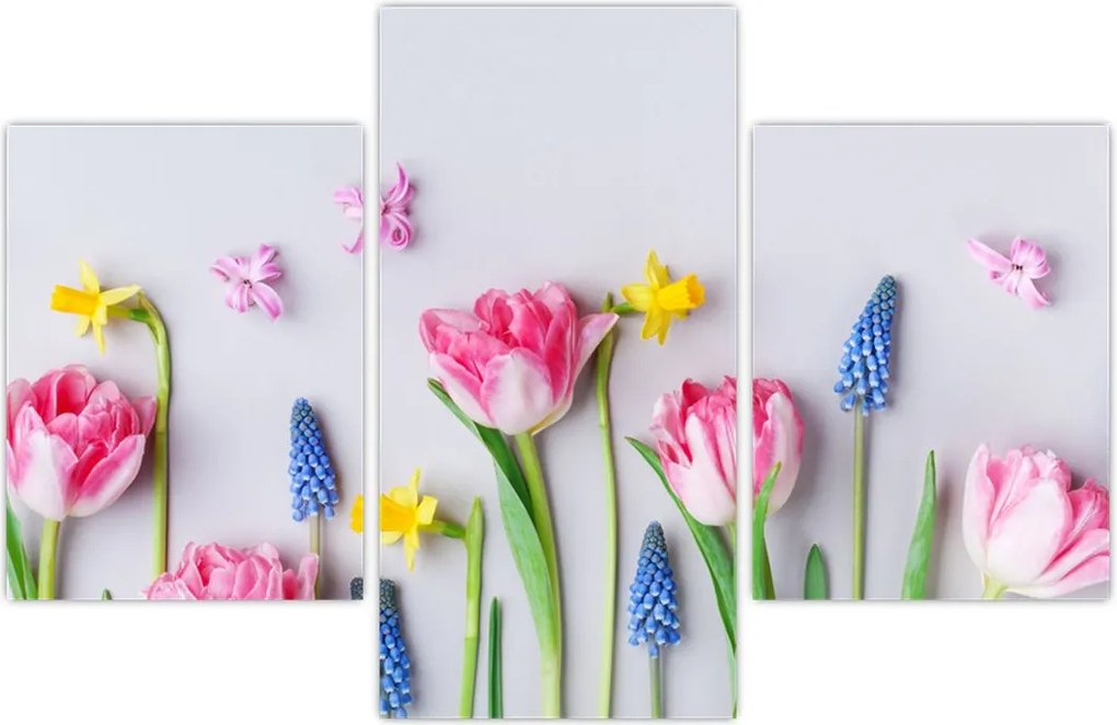 Tablou - Flori de primăvară (90x60 cm)