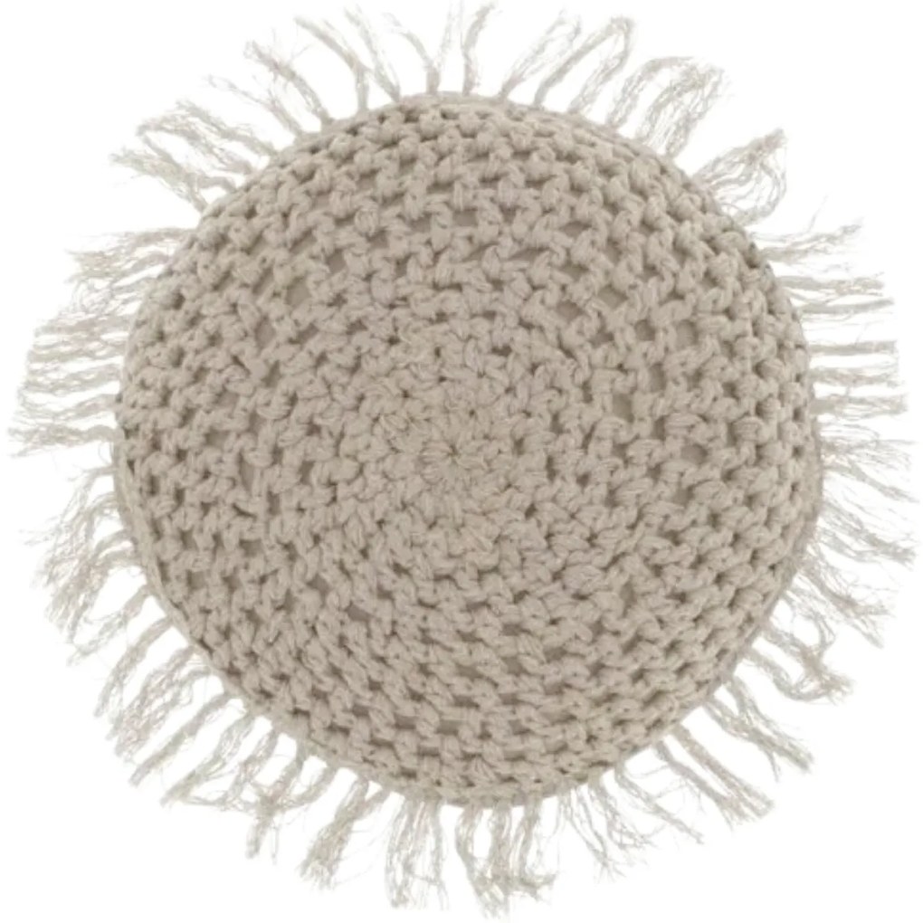 Perna decorativa rotunda TUFO 45 cm, gri