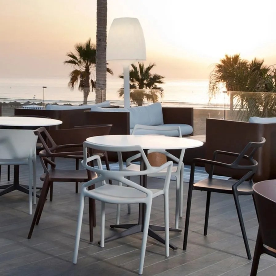 Set de 4 Scaune moderne cu brate de exterior / interior design premium DELTA Vondom 66026