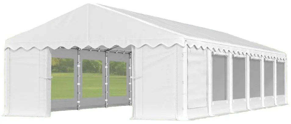 Cort de petrecere 6x12x2m Comfort PE 240g cu plasă împotriva insectelor Summer