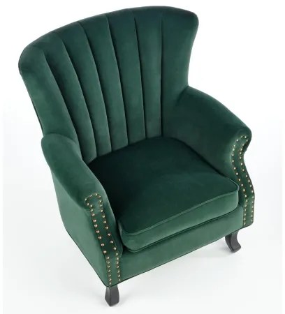 Fotoliu CLARUS verde închis