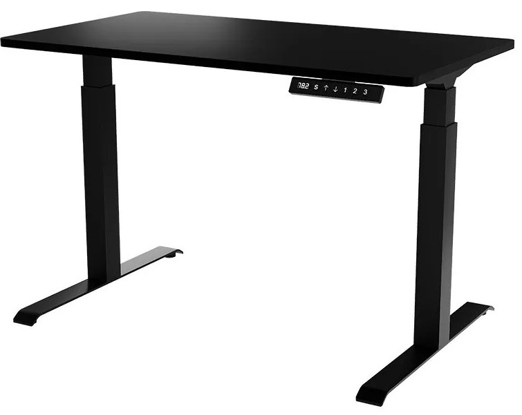 Masă PC cu Înălțime reglabilă electric Fega 121 (Negru) . 1103352
