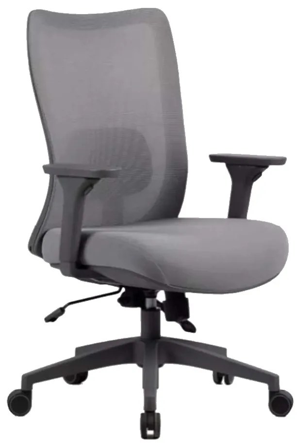 Scaun de birou Bevera, gri