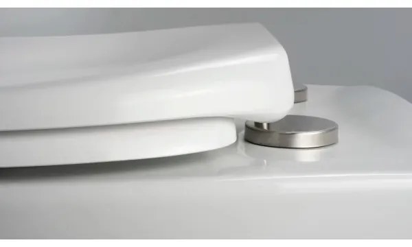 Deante BORO CMOD6SPW - WC suspendat cu capac SoftClose, ceramică, alb