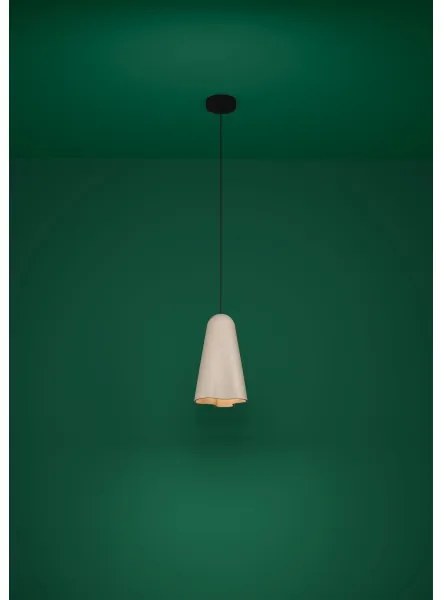 Lustră pe cablu Eglo 390363 TOLLERIC 1xE27/40W/230V bej