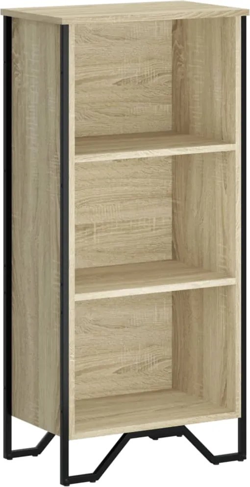 vidaXL Bibliotecă, stejar sonoma, 50x31x106 cm, lemn prelucrat