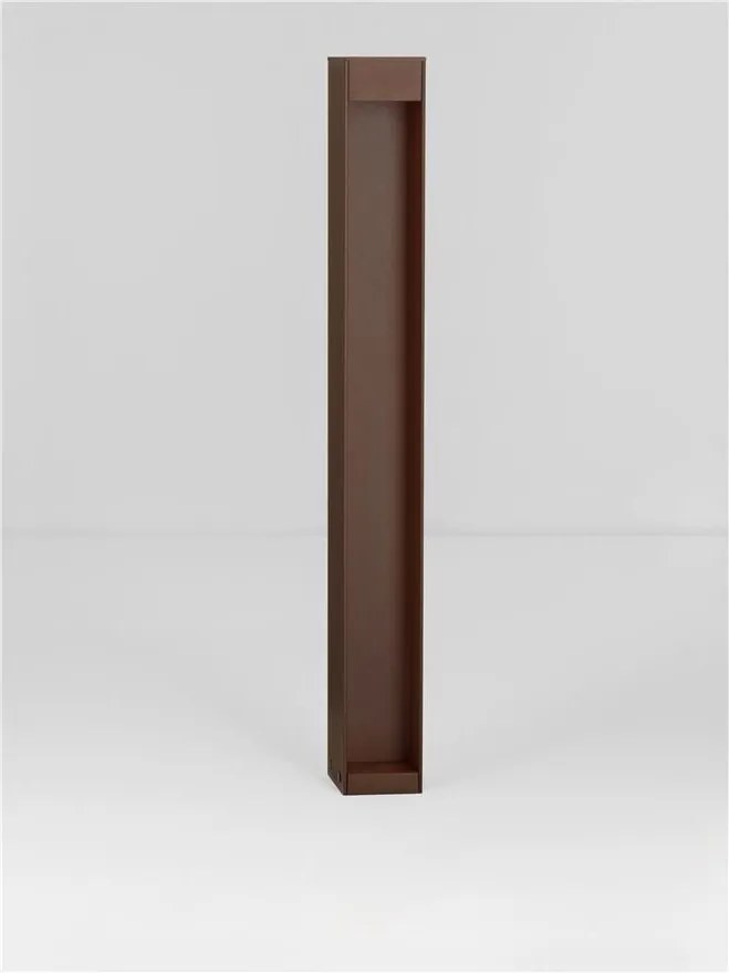 Stalp LED iluminat exterior IP65 LUMIX Corten H-60cm