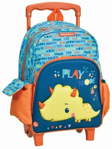 Fisher-Price Play Mode rucsac de grădiniță cu roți, geantă 31 cm