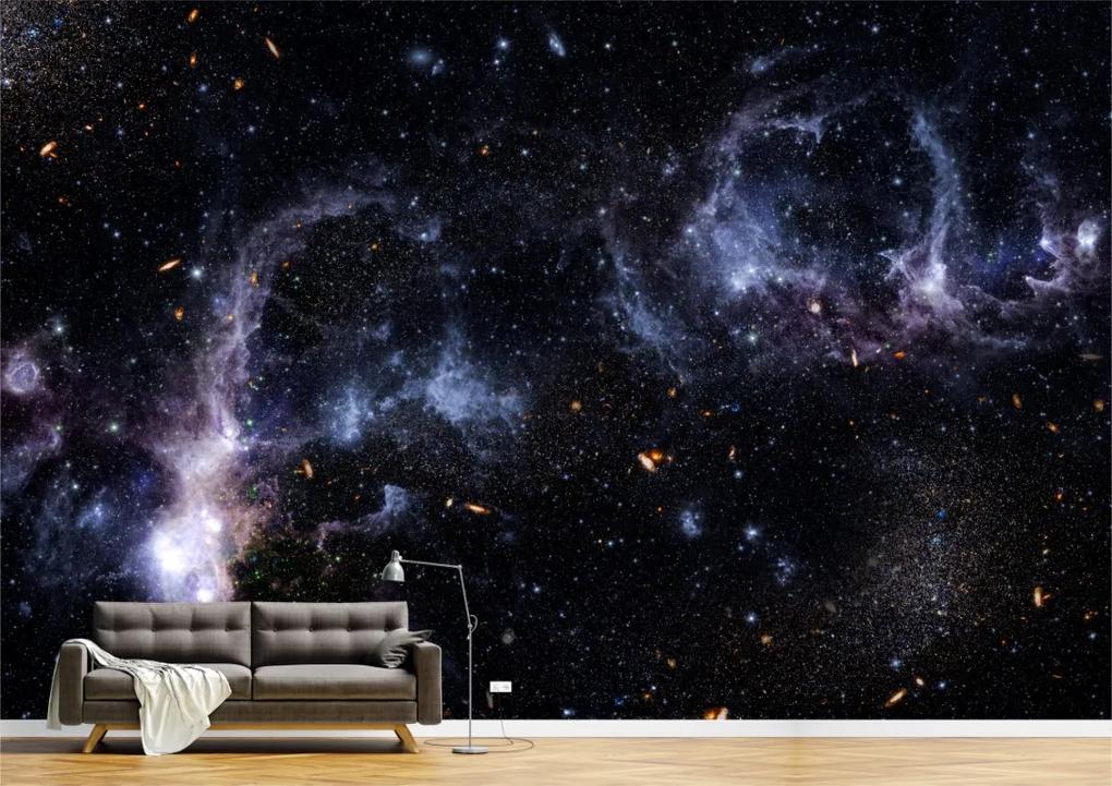 Tapet Premium Canvas - Galaxia si stelele
