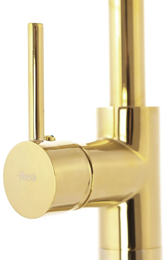 Baterie pentru cada Freestanding Rea Lungo Ortis Auriu Gold