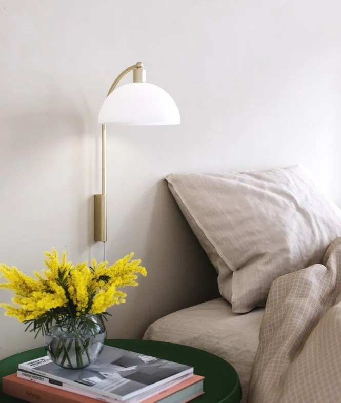 Aplica de perete design minimalist scandinav Ellen 20 Brass
