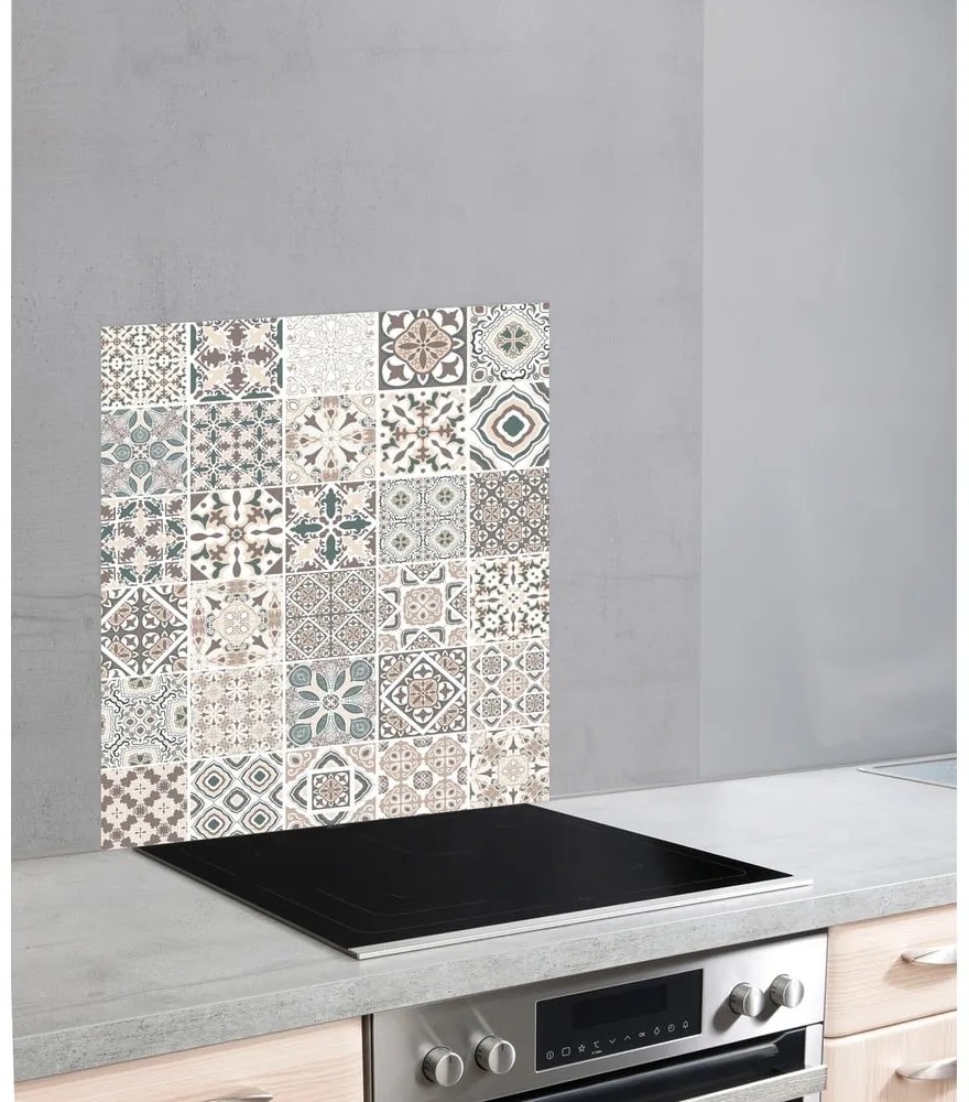 Protecție din sticlă pentru peretele de lângă aragaz Wenko Spalshback Tile