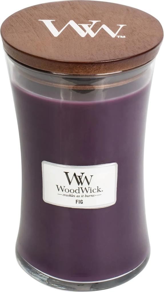 WoodWick violet parfumata lumanare Fig vaza mare