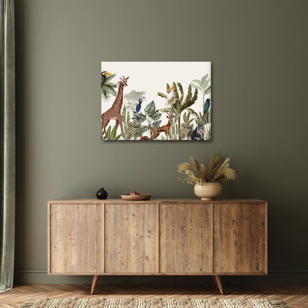 Tablou - Locuitorii africii (70x50 cm)