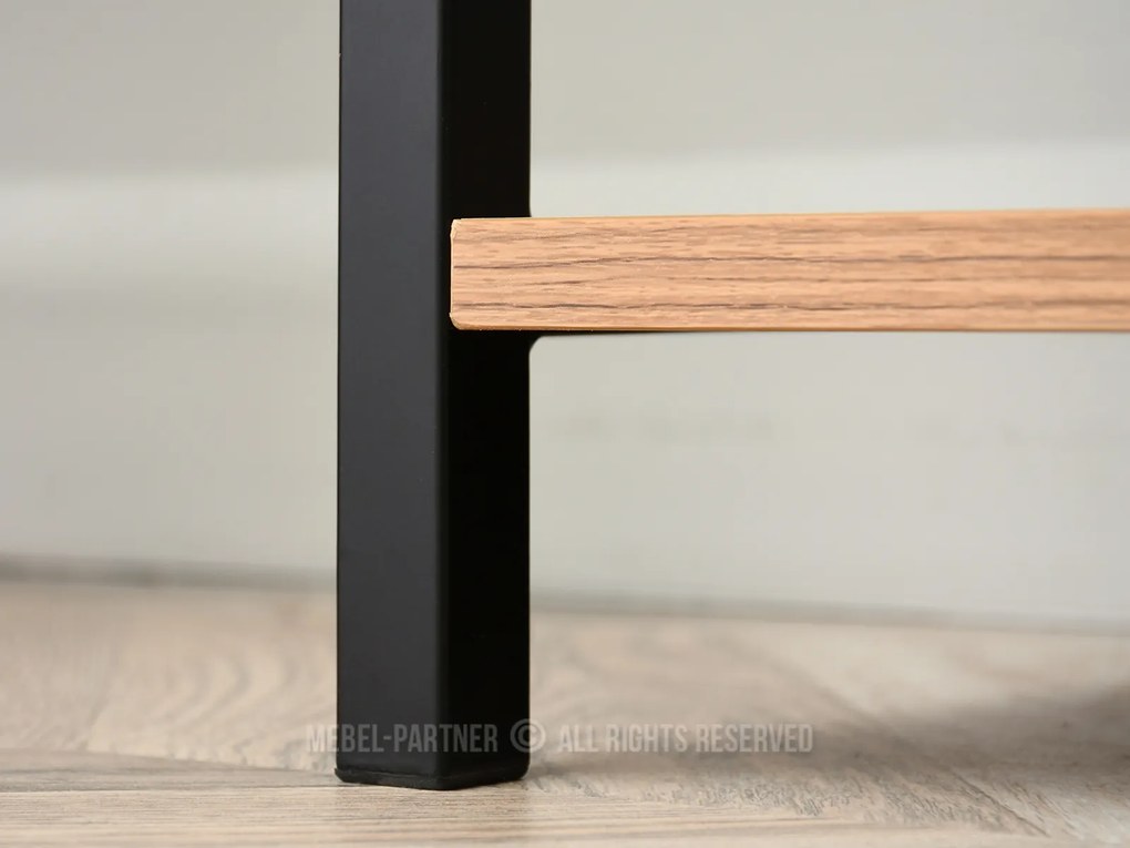 Raft Noel (stejar + negru). 1111376