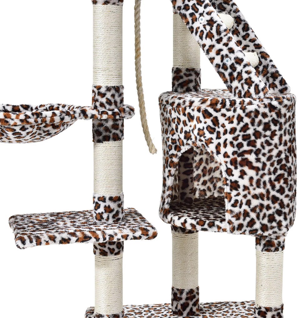 Ansamblu de joacã "Buffy" cu imprimeu leopard