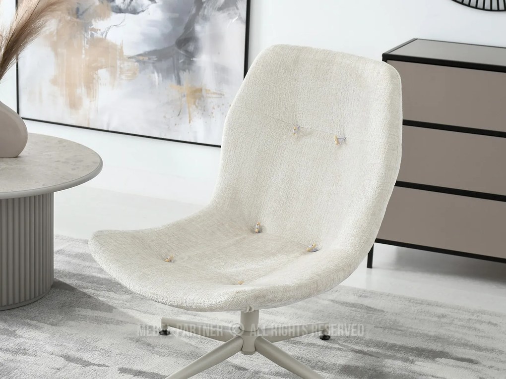 Fotoliu Jaspier (bej + crem). Promo -8%. 1110118