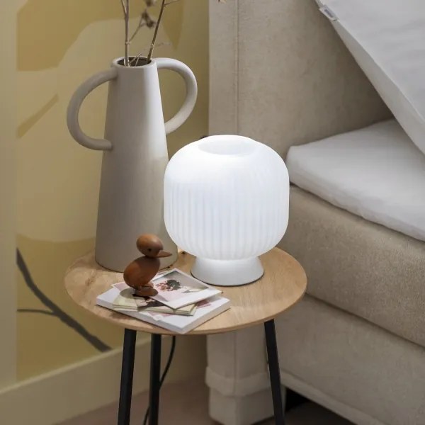 Schöner Wohnen 13573-16 - Lampă de masă NAMI 1xE27/25W/230V, albă