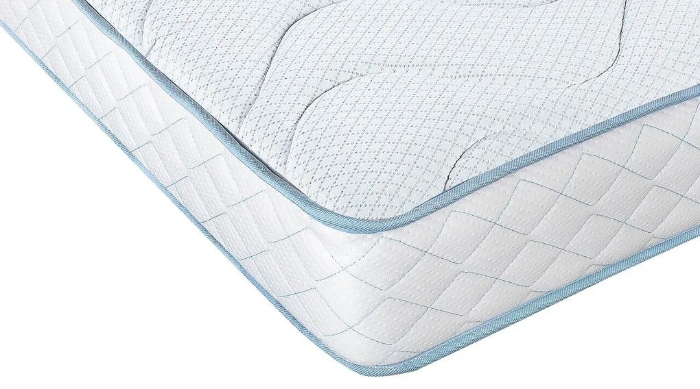 Saltea Argentum Therapy, Memory Arctic Gel, 80x190 cm, H 18 cm, Husa cu ioni de argint, Super Ortopedica, Anatomica