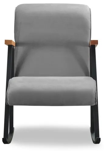 Fotoliu balansoar LUNI, gri