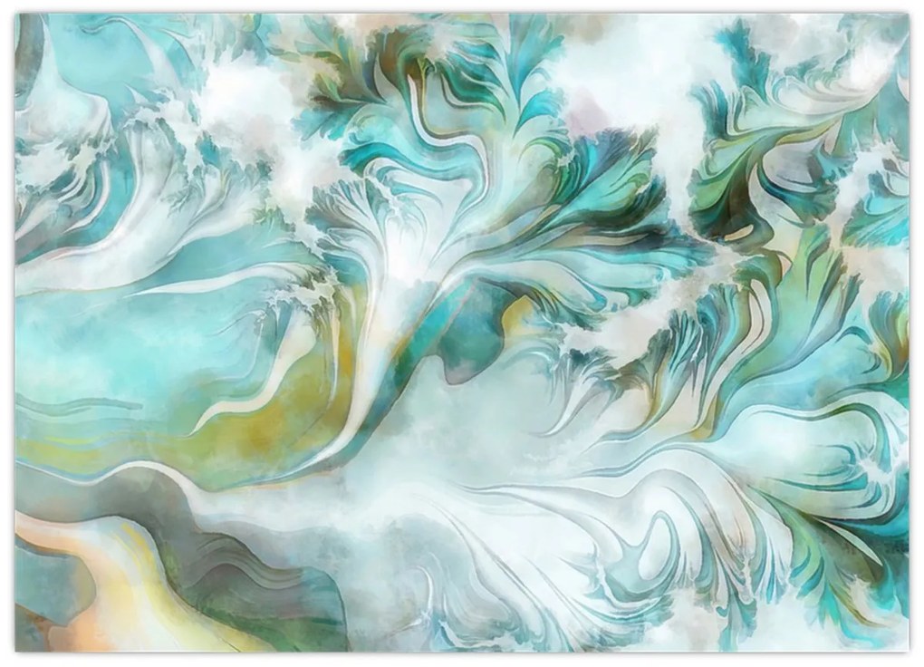 Tablou - Pictura modele abstracte de pictură (70x50 cm)