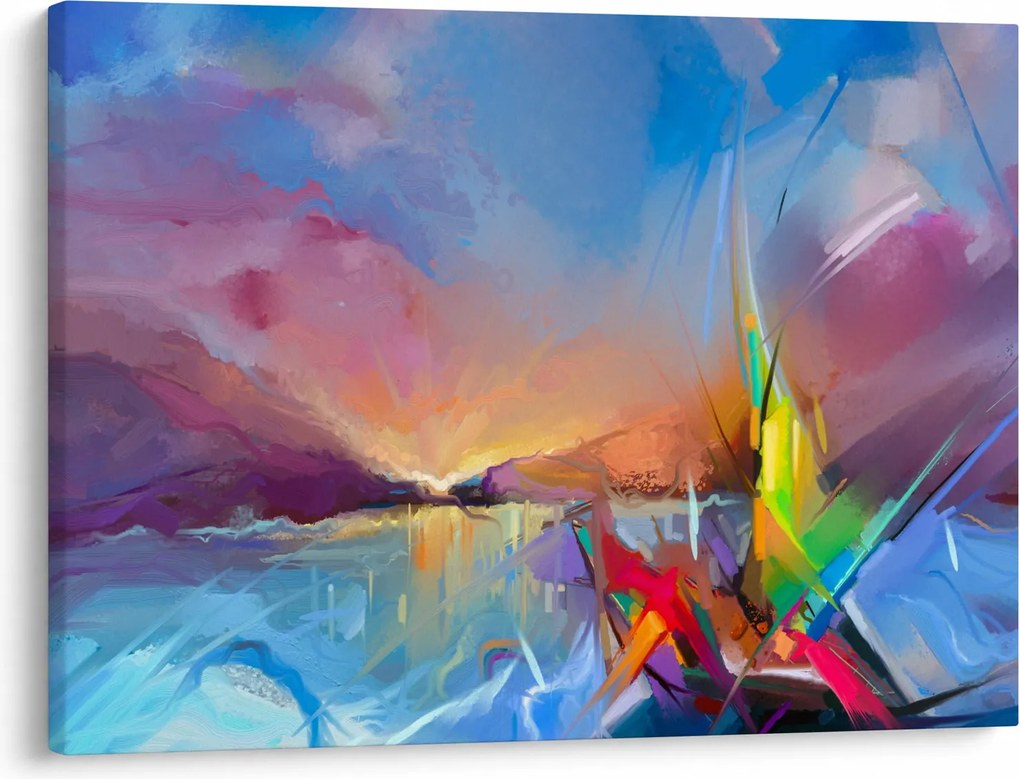 Tablou - Apus de soare (70x50 cm)