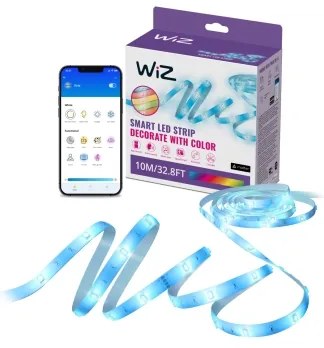WiZ - Bandă LED RGB reglabilă 10m LED/12W/230V Wi-Fi