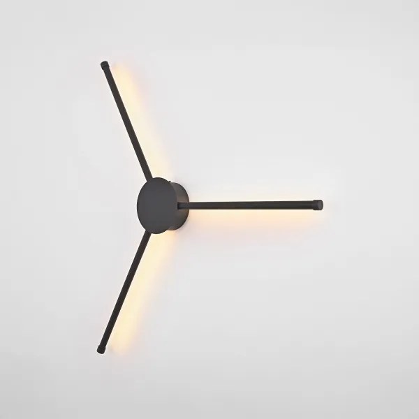 Aplică LED Brilagi LUGO TRE LED/14W/230V negru