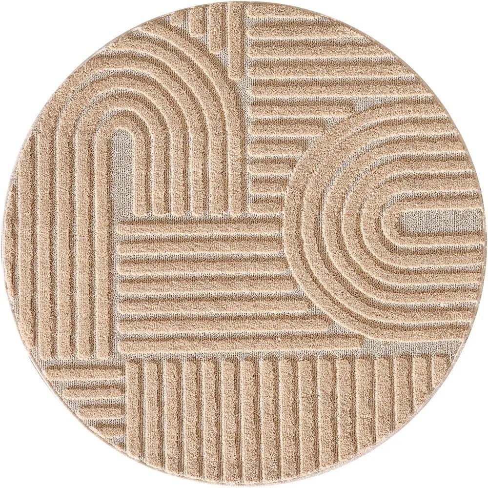 Covor roz deschis rotund ø 160 cm Art 1121 – Ayyildiz Carpets