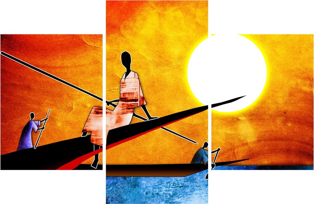 Tablou picturii epochale străveche (90x60 cm)