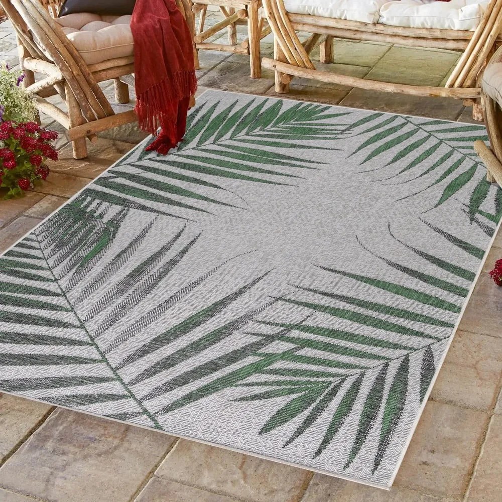 Covor tip traversă de exterior verde 80x250 cm Sunny – Ayyildiz Carpets