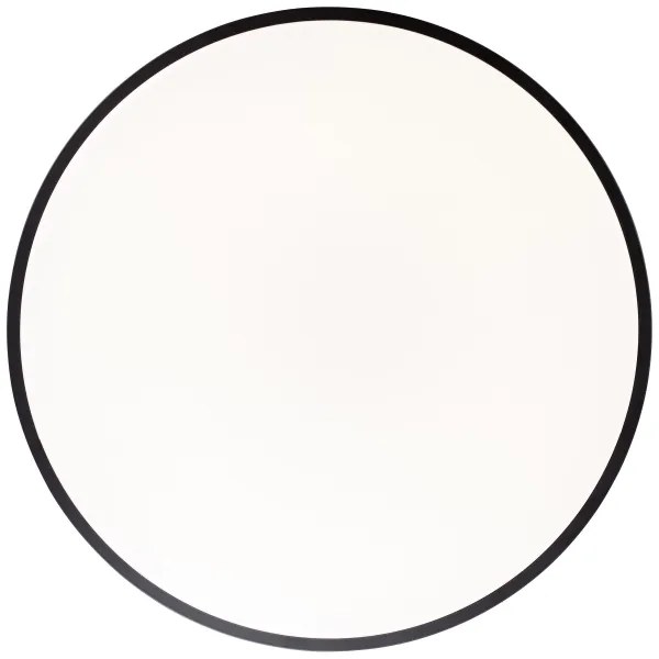 Brilliant - Plafonieră dimerizabilă LED SLIMLINE, 60W/230V, Ø 49 cm, neagră + telecomandă